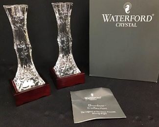 Waterford Bamboo Collection Candlesticks