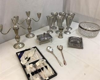 Weighted Sterling Silver Plate