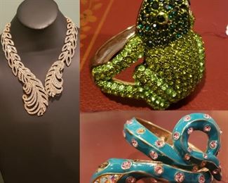 Bracelets, necklaces