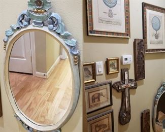 mirrors, wall decor