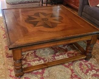 marquetry table