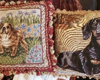 pillows, animal lover gifts and decor