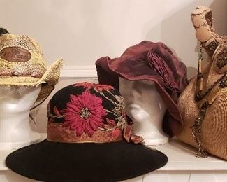hats, designer purses