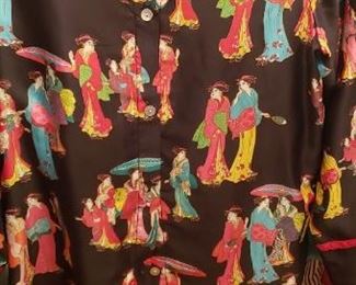 Natori Geisha Print Pajamas