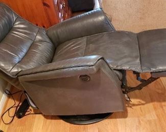 Leather Electric Recliner