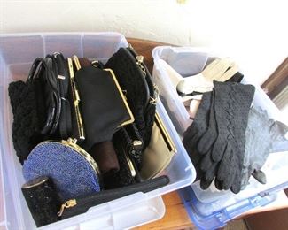 Vintage Purses & Gloves