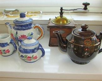 Quimper Tea Set