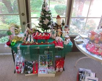 Christmas Decor, Vintage and New