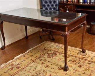 10. Georgian Style Mahogany Side Table or Desk