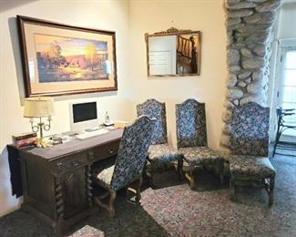 Antique Desk, missing top. 