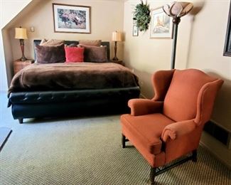 Padded King Size Bed