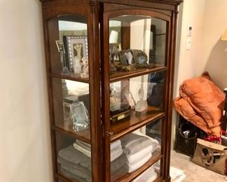 Glass front display cabinet 