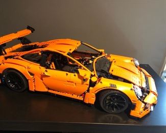 Lego assembled cars