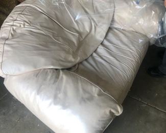 White Leather Couch