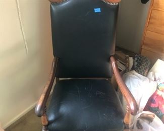 Leather Kings Chair