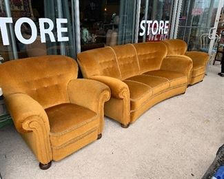 3 Piece Living room set from the 1940's - Pristine Condition.