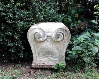 Cement Garden Plinth