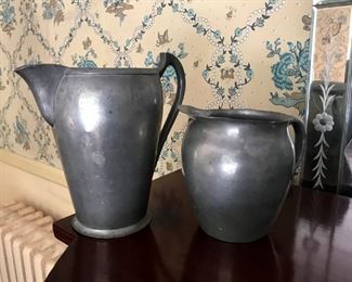 Pewter Pitchers