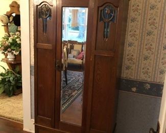 ARTS & CRAFTS STYLE ARMOIRE