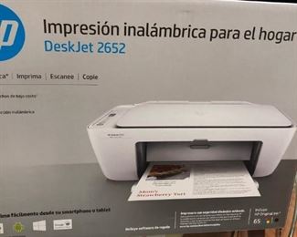New HP Printer - White
