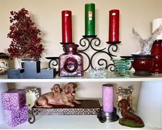 Household decor, candles, figurines, etc.