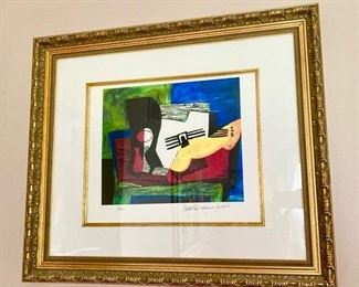 Picasso signed & numbered print