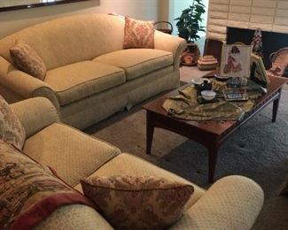 Kravet sofa and loveseat