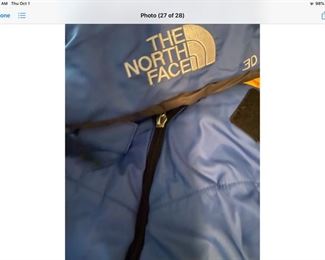 North face sleeping bag