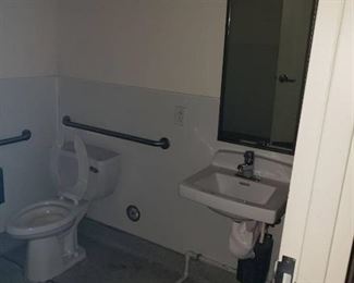 contents of bathroom