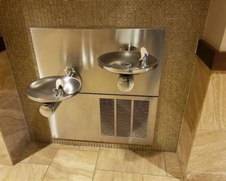 Double water fountain