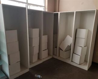 Lot 6 storage cabinets