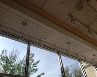 Lot (5) hanging storage racks