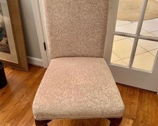 $120 - Single side chair, 42"H x 29"D x 22"W, seat height is 18"