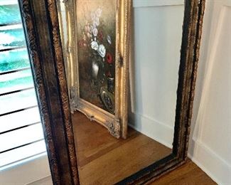 $225 - Beveled mirror, 44.5"H x 32.5"W