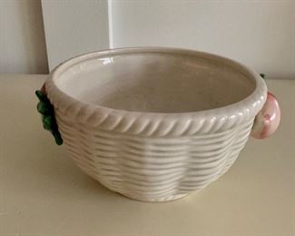 $18; Fitz and Floyd 2 cup serving/snack bowl.  Approx 6” diameter.