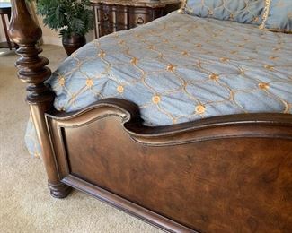 Ribbon Detailing on King Bedframe