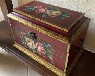 Small painted box