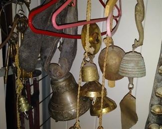 Cow bells, sleigh bells, dinner bells