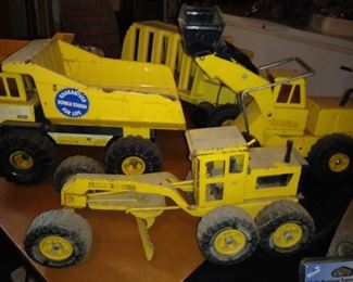 vintage Tonka and other toys