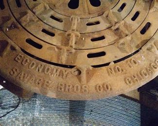 Antique Savage Bros candy makers stove