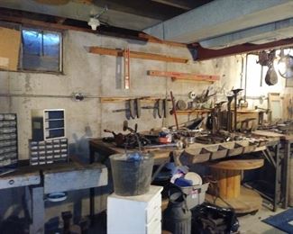 Thousands of antique tools