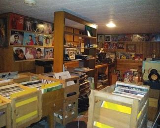 albums, cd's, 45's