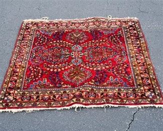 49. Semi Antique Hand Knotted Persian Rug