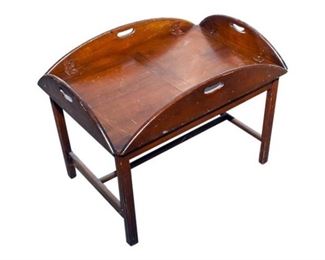 204. Georgian Style Butlers Tray Table