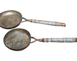 205. Pair Vintage Roasting Pans