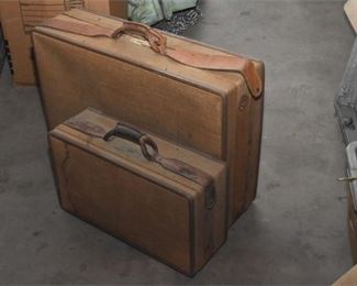 222. Two 2 Quality 20th c Hardsided Suitcases
