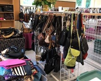 Great selection of purses...Coach, Michael Kors, Vera Bradley,  Sak....lots to choose from.