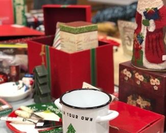 Lots of Christmas items...