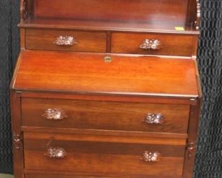 Cherry Drop-Front Desk