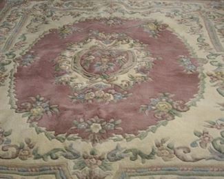 3255- Pink Abusson Rug 10'1x7'7